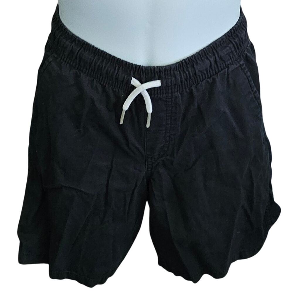 Cat & Jack Dark Gray Drawstring Khaki Shorts Boys M